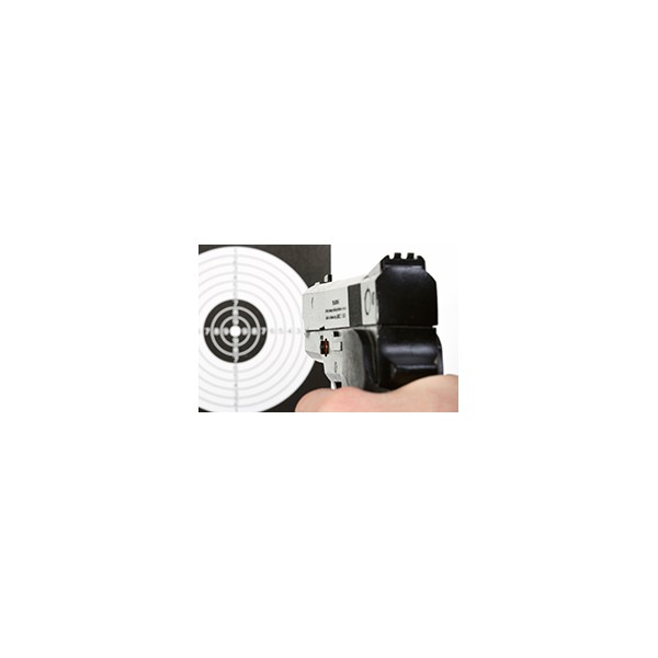 Cartouche d'entrainement tir à sec laser 9mm - Compatible application  gratuite - Simulateurs de tir (8748860)